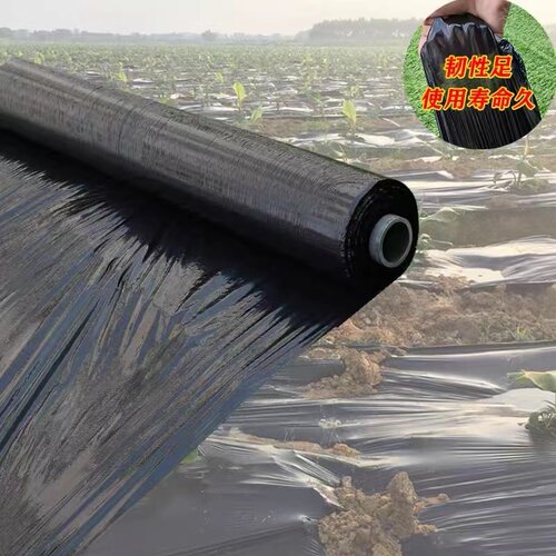 农用全新黑地膜除草地膜蔬菜果树保湿塑料薄膜白地膜银黑双色地膜