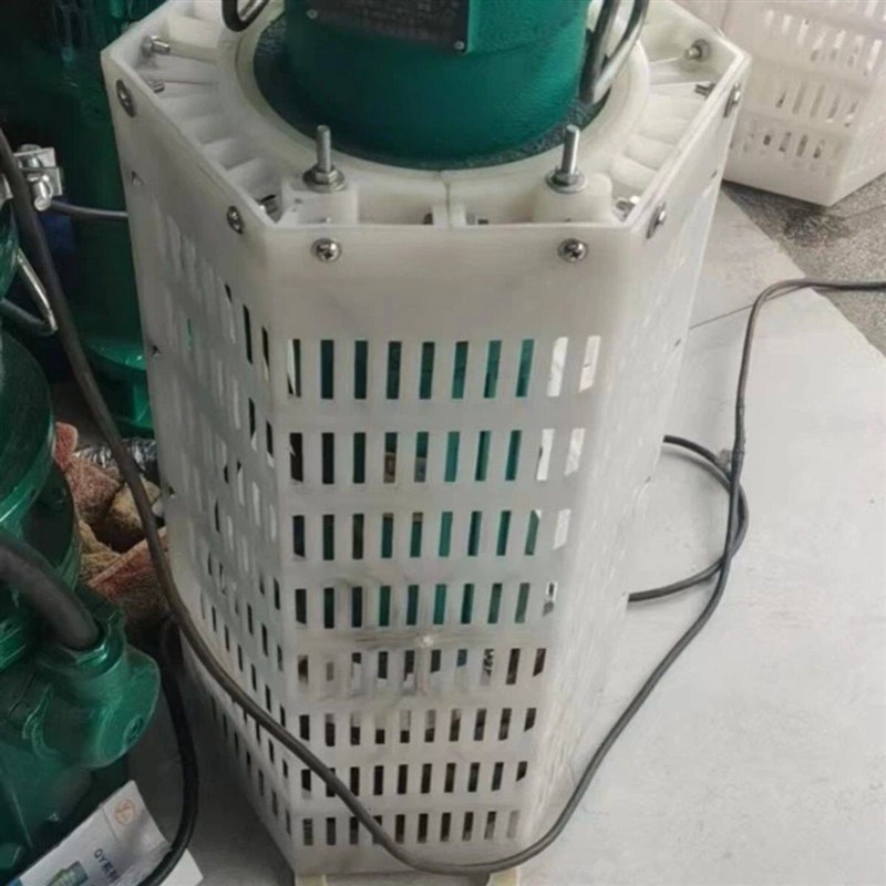 38寸水泵护罩塑料网罩防护罩防堵网防堵罩过滤网保护罩水泵配件