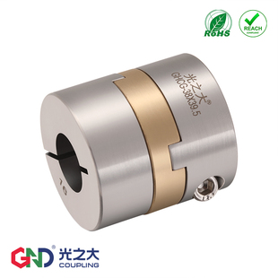 光之大GHCG联轴器十字滑块大扭矩马达丝杆角度偏差大连接GCOCGLK