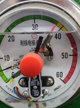 杭州东亚仪表YNXC100ZT耐震耐振抗震电接点压力表40 60MPa油压表