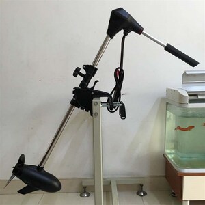 海伯船用电动推进器12V 螺旋桨电动马达船用发动机橡皮艇船外机