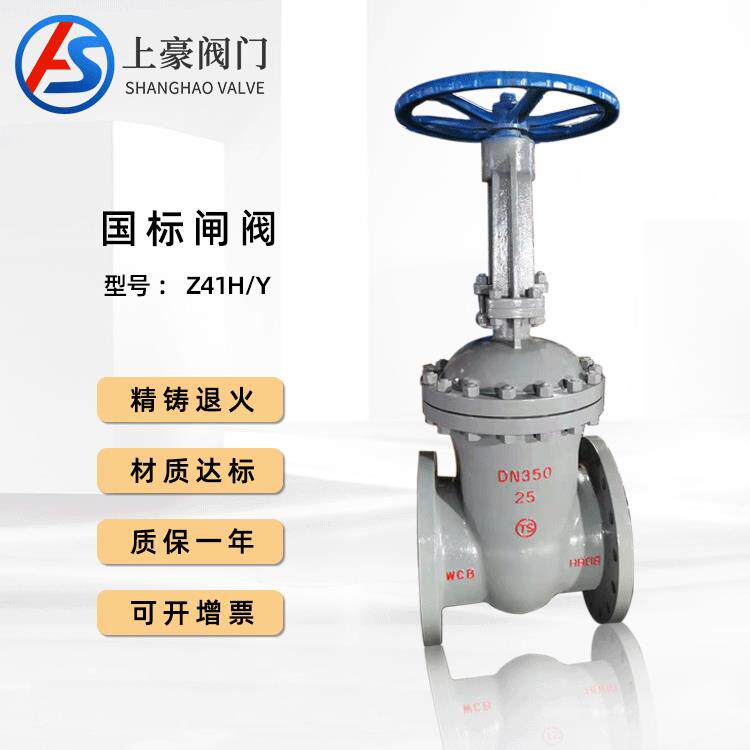 工厂直供Z41H/Y碳钢法兰闸阀管道开关明杆闸阀硬密封楔式法兰闸阀