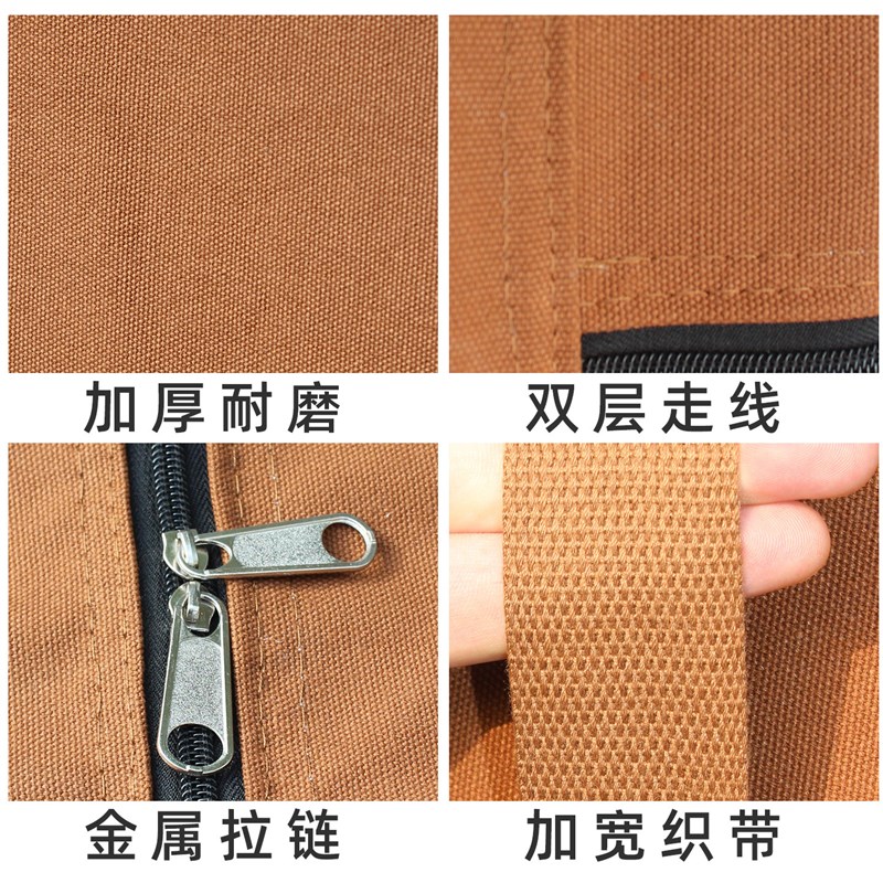 加厚帆布被子收纳袋行李袋大容量搬家打包袋衣服特大号超大手提