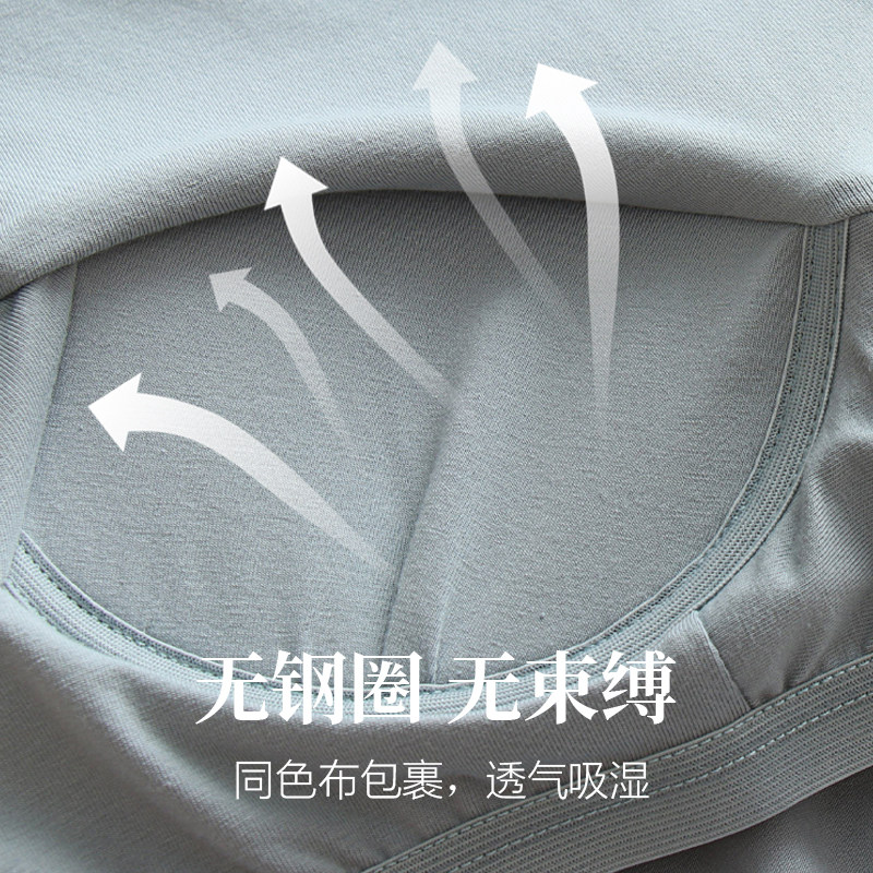 新款带胸垫睡裙女棉夏季免穿文胸睡衣V领短袖大码宽松家居服裙子