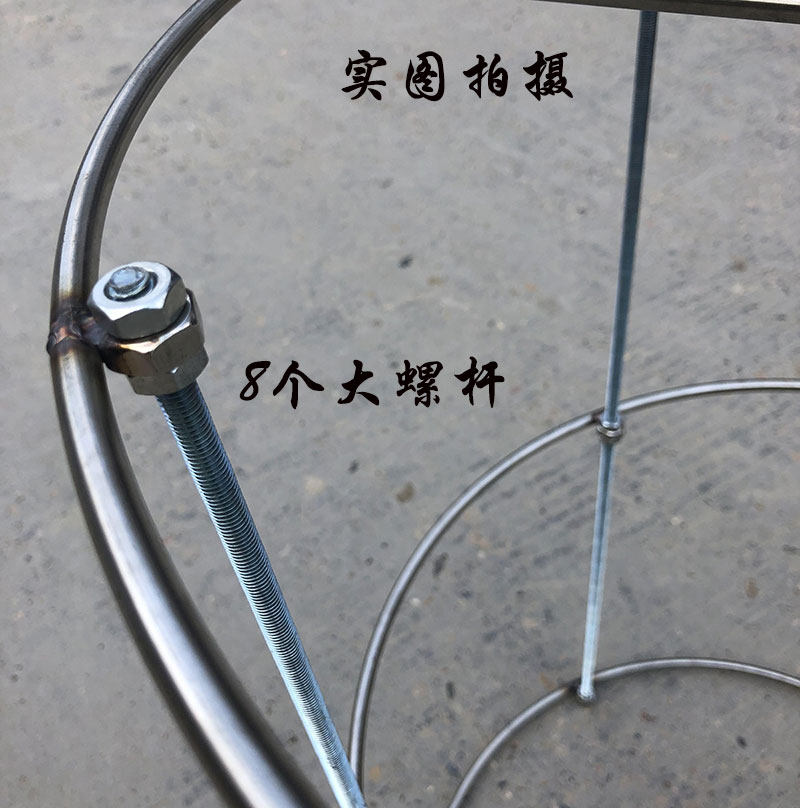 850/820/860型烤鸭炉实心挂圈烤架铁圈配件