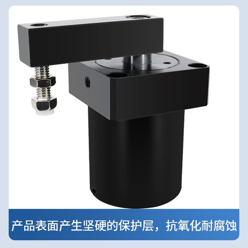 旋转转角缸上法兰配管式安装夹具气缸ASC-FA25/32/40/50/63
