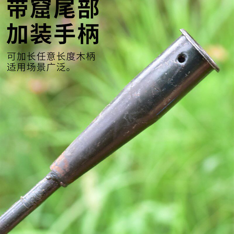 起垄锄三角锄头搂沟锄开沟器松土尖头锄种菜尖嘴锄苗肥农具开沟铲