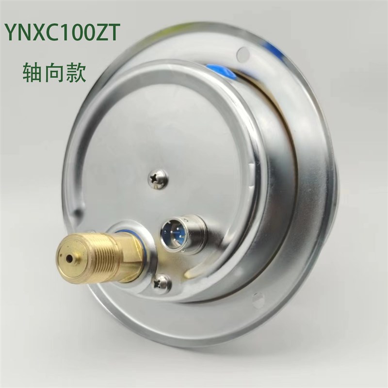 YNXC100耐震电接点压力表ynxc100zt轴向耐震电接点压力表