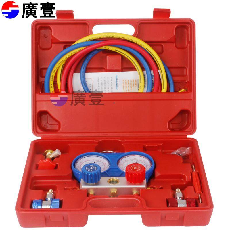 汽修家用雪种表加氟表冷媒表冷媒空调表R134A/R22/R410制冷压力表