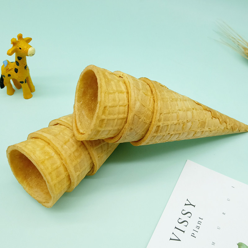 加厚23度400个冰淇淋脆筒甜筒脆皮筒华夫筒蛋筒蛋托破包赔送纸托