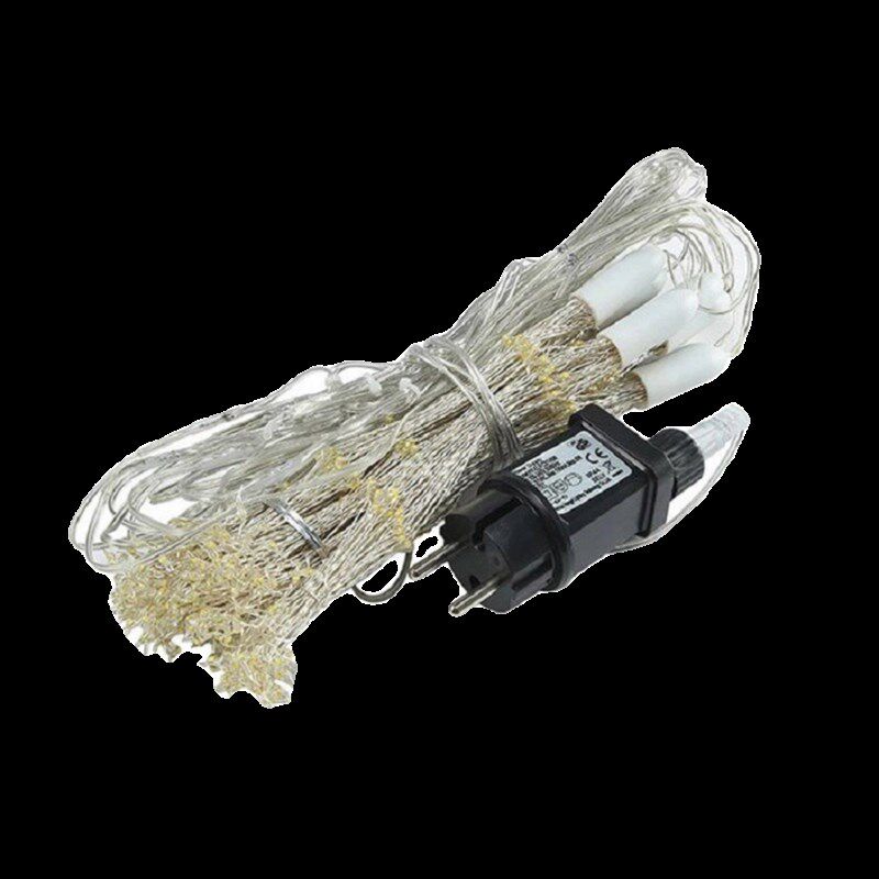 烟花铜线灯窗帘灯圣诞装饰彩灯婚礼节日布置满天星蒲公英灯挂树灯