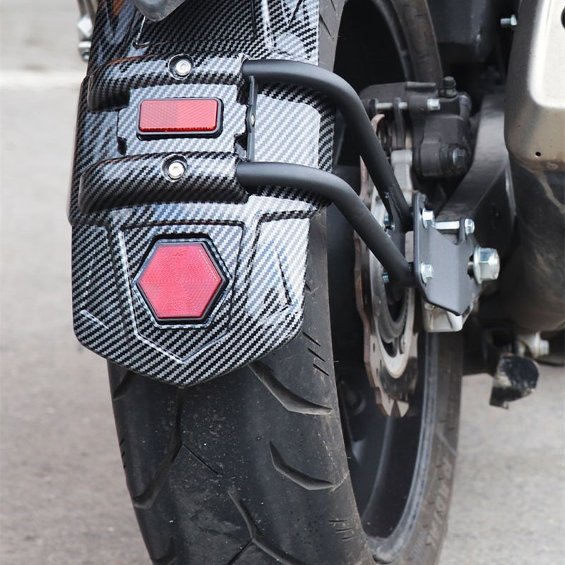 适用无极300RR 300AC 500AC 摩托车后挡泥板挡水瓦挡沙板后土除