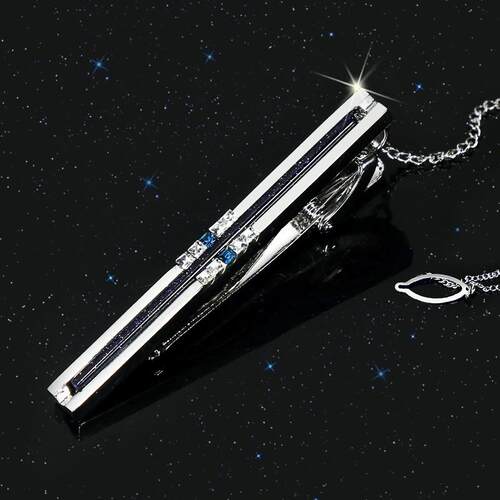 男士领带夹子时尚正装商务高档领夹职业简约领带夹别针扣针礼盒装