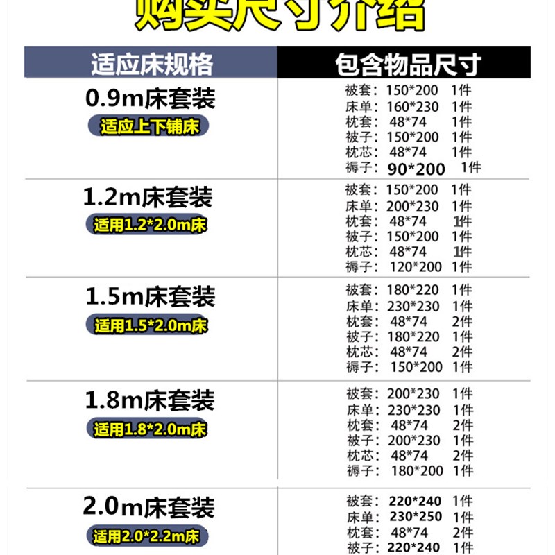 被子褥子枕头套装学生宿舍冬被枕头床垫芯一整套被褥三件六件全套