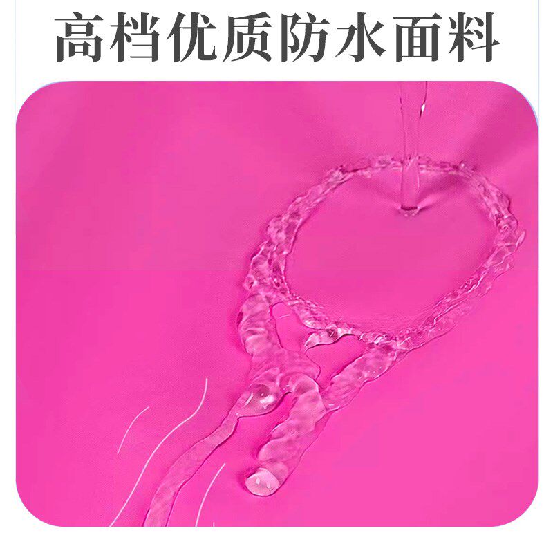 女士下水裤赶海装备大人防水衣下半身涉水服水裤水鞋连体全身雨裤