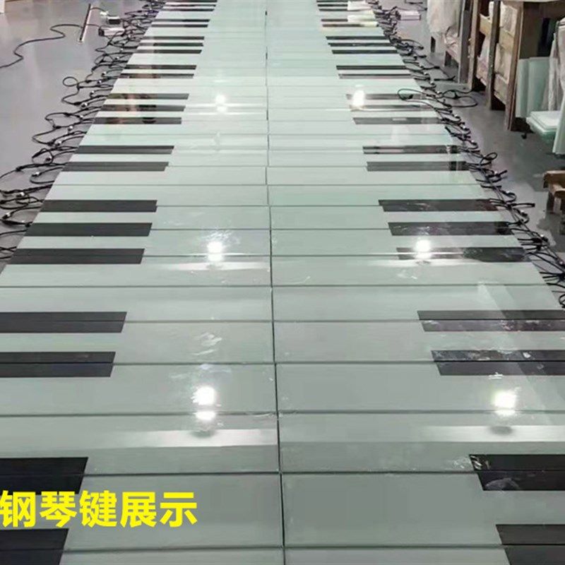 led条形地砖灯感应地板灯钢琴地灯线型灯圆形弧形广场地埋线条灯