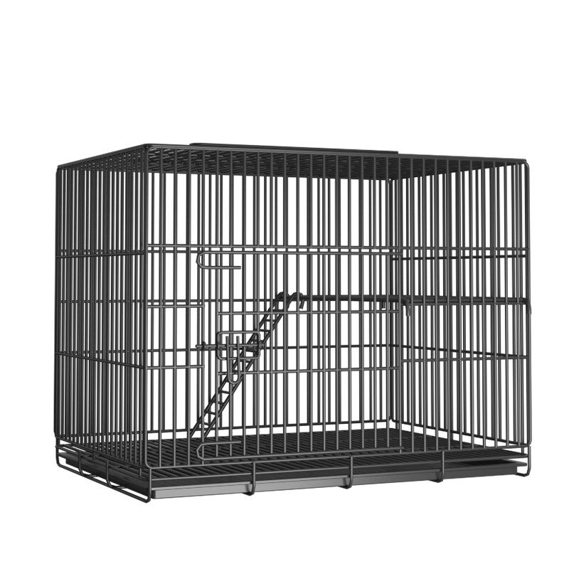 猫笼子家用室内带厕所大空间大号加密双层折叠幼猫窝猫别墅宠物笼