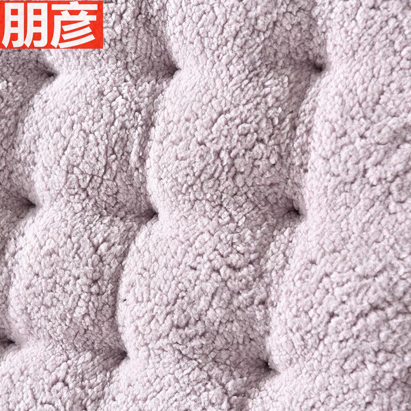 加绒加厚椅垫秋冬季躺椅摇椅藤椅沙发坐垫折叠睡椅保暖通用棉垫子