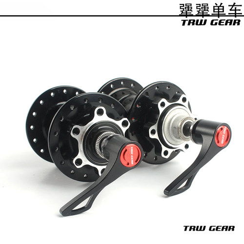 TRW DT结构山地车公路车12/15*142/148MM轮组花鼓轴快拆杆桶轴杆