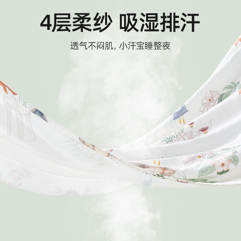 包邮贝肽斯包单初生婴儿薄款宝宝防惊跳包巾新生纱布产房抱被四季