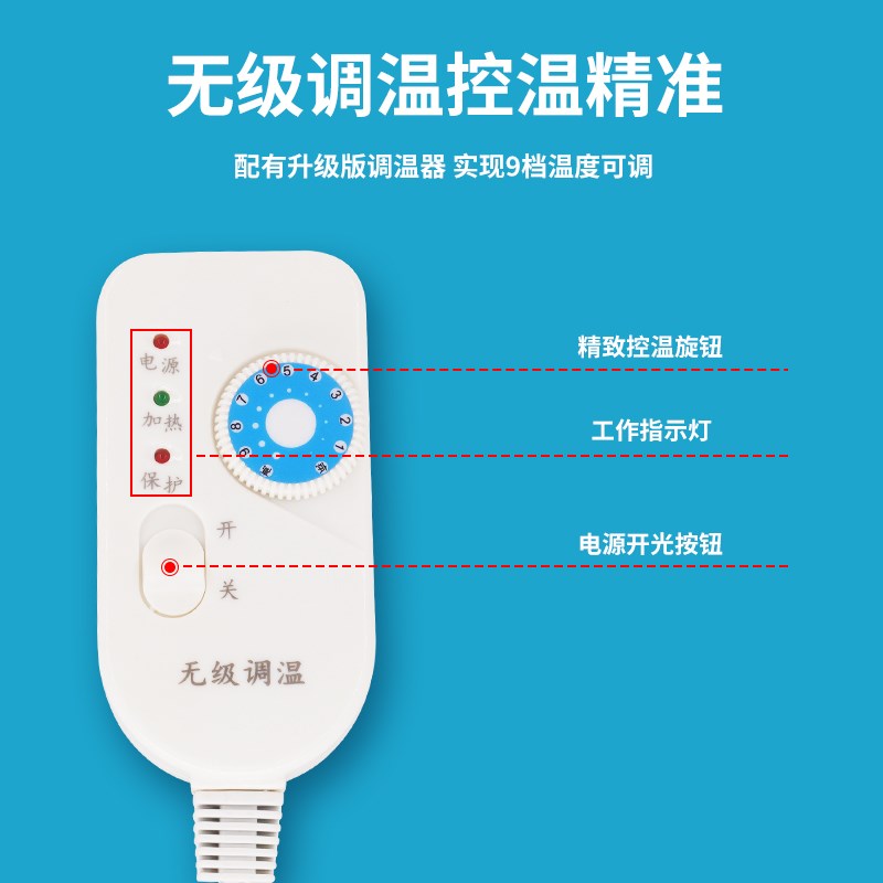 无极调温剪电热裁剪布织带商标丝带电加热管式裁缝修边大剪刀日常