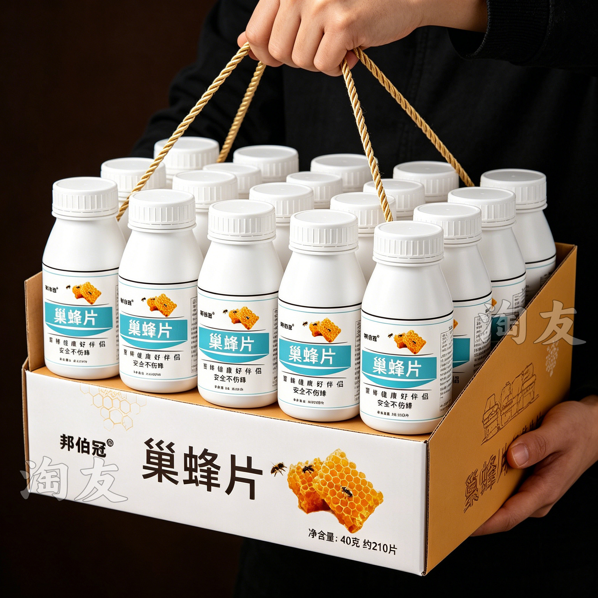 蜂箱除虫巢虫片家用防虫养护蜂群
