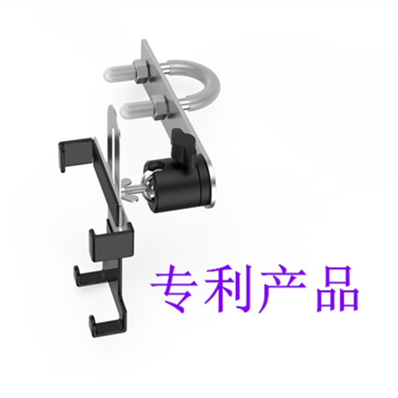 大货车大卡车专用车载手机支架拉手全金属不锈钢导航汽车用品防震