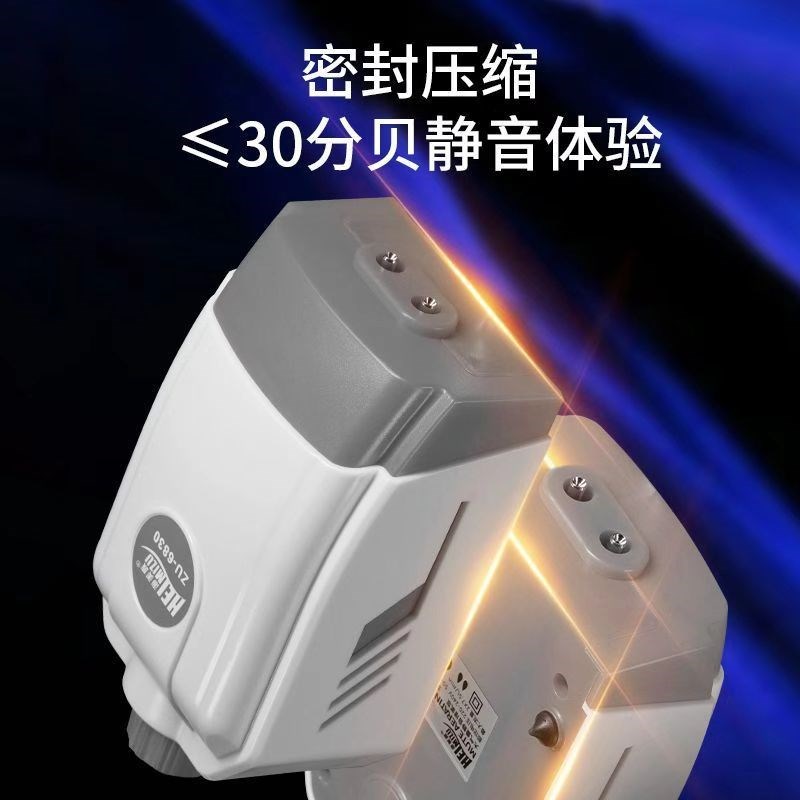 打氧泵大气量鱼缸氧气泵家用超静音养鱼大功率冲氧泵超静音打氧泵