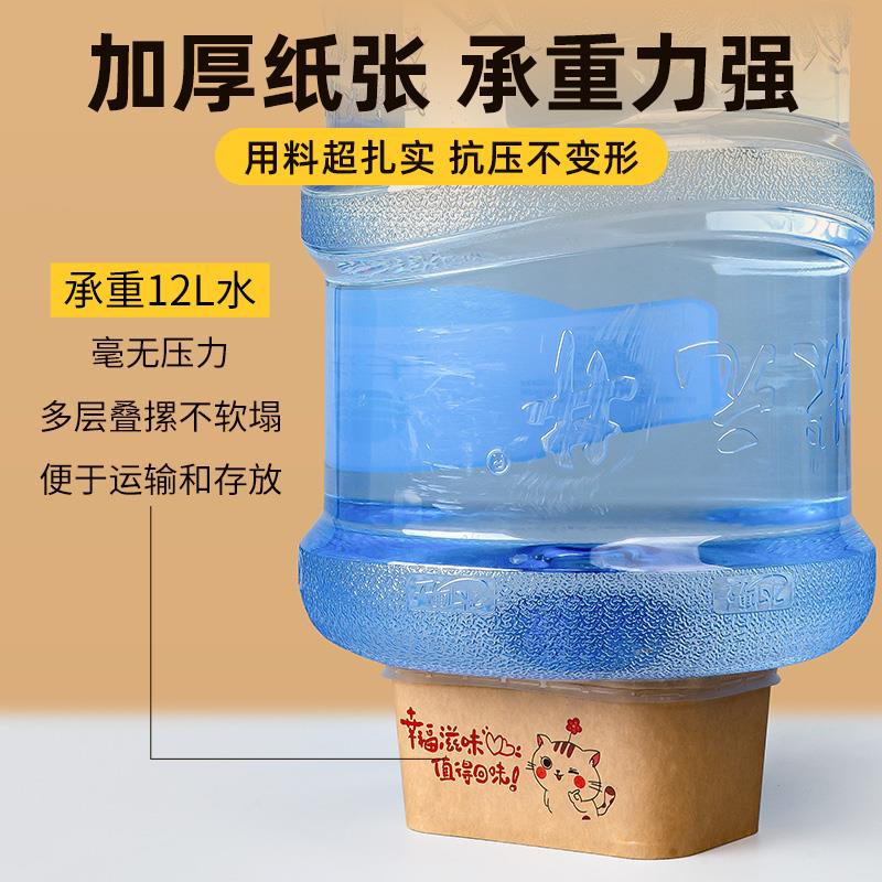 一次性餐盒牛皮纸方盒快餐外卖打包盒加厚水果烤冷面轻食便当饭盒