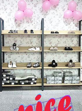 鞋店鞋架展示架超市货架自由组合产品陈列化妆品商店展柜鞋柜包柜