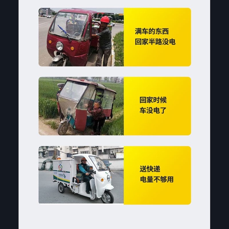 大功率车载牛电太阳能光伏板发电板双面高效充电板三轮四轮车餐车