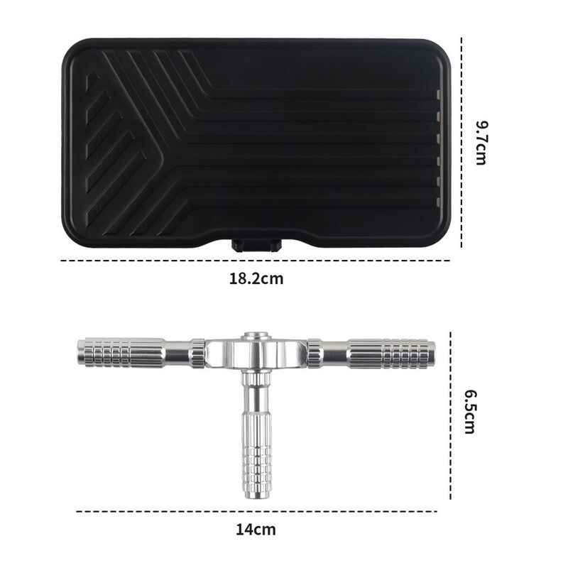 跨境热销40合一棘轮T型螺丝刀套组家用工业起子通用拆装组合工具