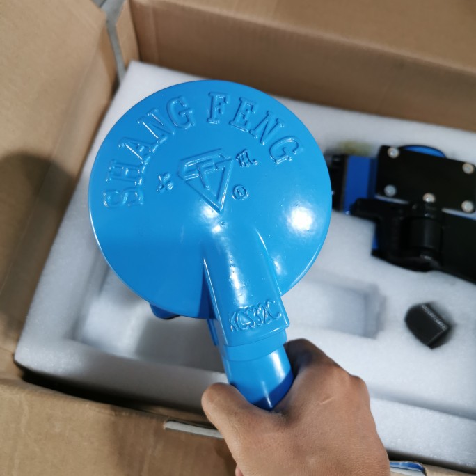 上风KCL32型分体式气动打包机拉紧器 分离式气动钢带捆扎机收紧器