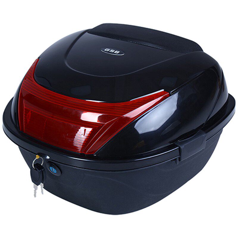 电动车后备箱摩托车后尾箱电瓶车工具箱踏板车大中小号通用储物箱