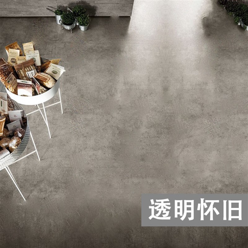 环氧树脂地坪漆仿古水泥地面做旧家用室内水性自流平耐磨复古地板