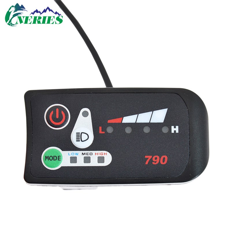 24V36V48V电动车电动脚踏车仪表LED电量显示助力助推仪表电压仪表