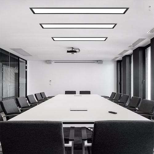 弹簧嵌入式led长条灯办公室会议室 石膏板吊顶过道走廊暗装吸顶灯