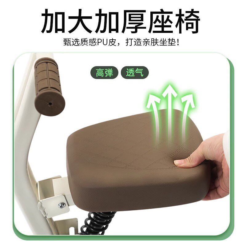 电动车儿童座椅前置可折叠电瓶车摩托车婴儿宝宝安全座椅子带减震