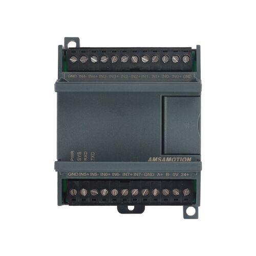 PT100热电阻K型热电偶温度采集8路输入模块 Rs485 Modbus-8PT/8TC