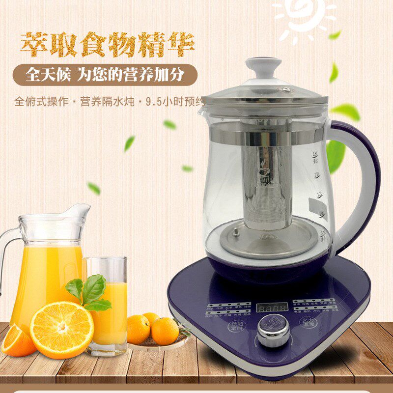 热销爱达斯TW-813A多功能养生壶煮茶器带滤网鸡蛋架1.8L电热水壶
