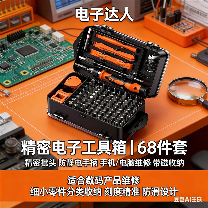 新款系列多功能合一螺丝刀套组眼镜手表手机维修拆机工具家用碳钢