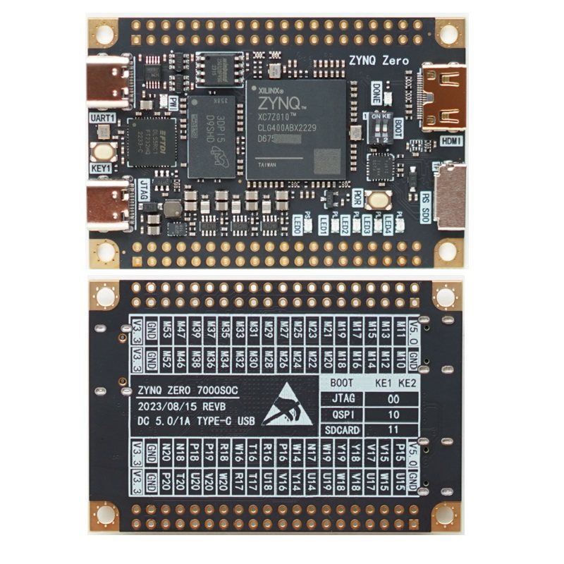 FPGA核心板 ZYNQ开发板 ZYNQ7010 7020 迷你 电赛核心板