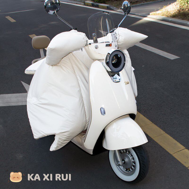 pu电动车挡风被冬季加绒加厚防水防风超厚小型电瓶车风挡2024新款
