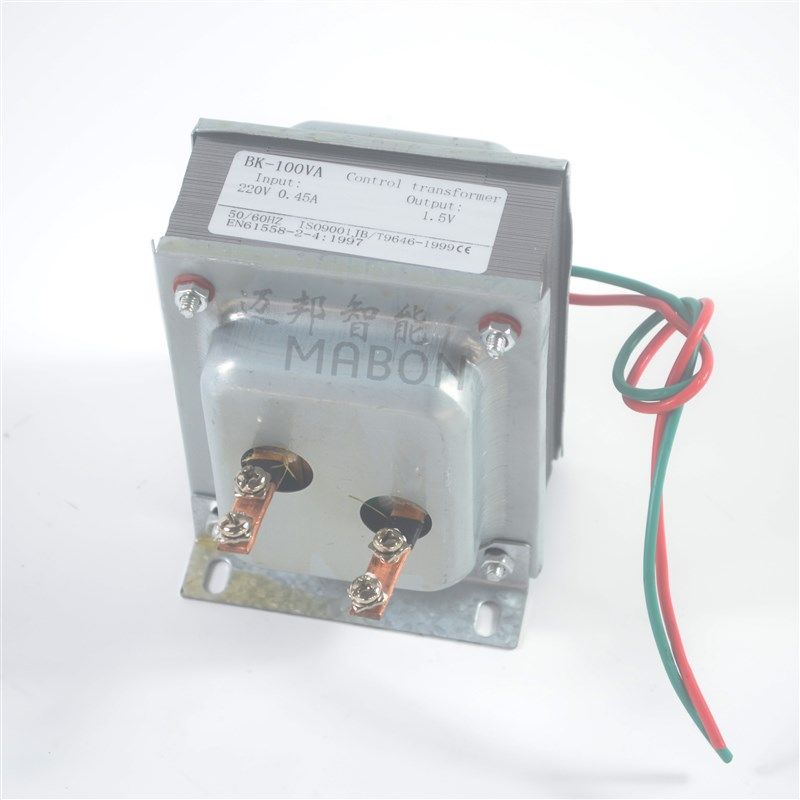 全自动打包机烫头变压器温度加热变压器BK-100VA温控器220V变1V温
