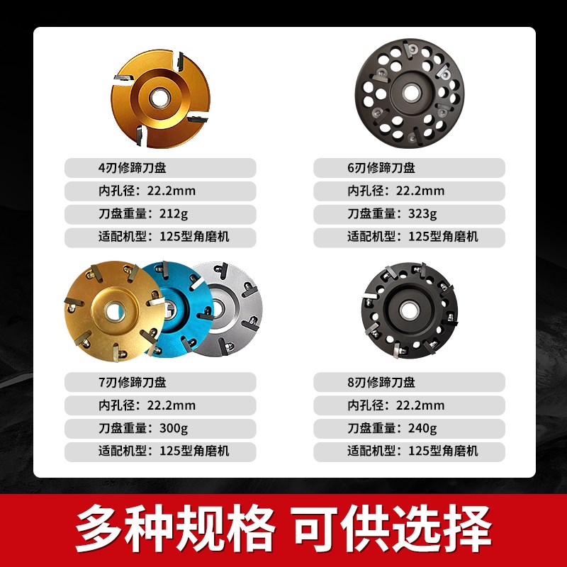 牛用修蹄刀盘进口合金修蹄剪刀盘奶牛修蹄工具修牛蹄角磨机刀盘