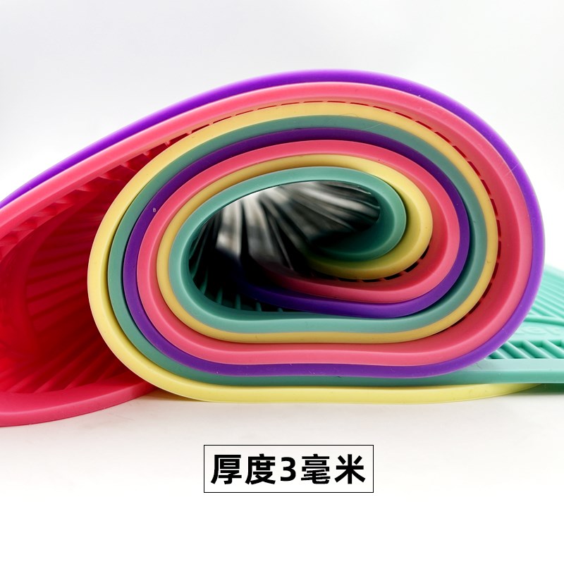 【工厂直销】宠物美容台防滑垫美容桌用四色宠物美容硅胶垫易收纳