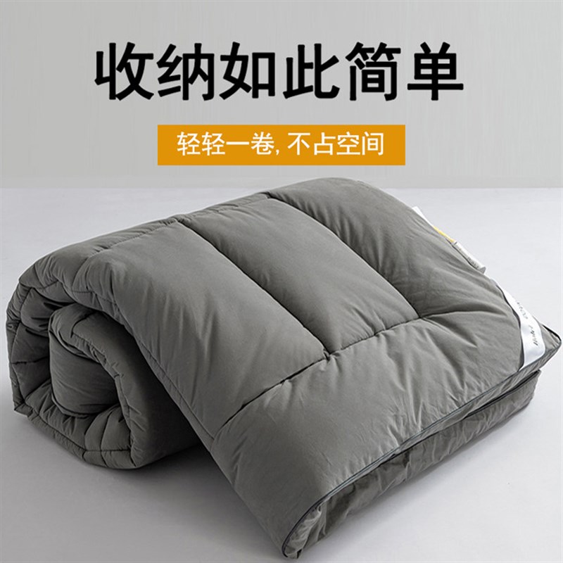 床垫软垫180x200垫被垫子 秋冬专用1米5褥子加厚保暖家庭用床褥垫