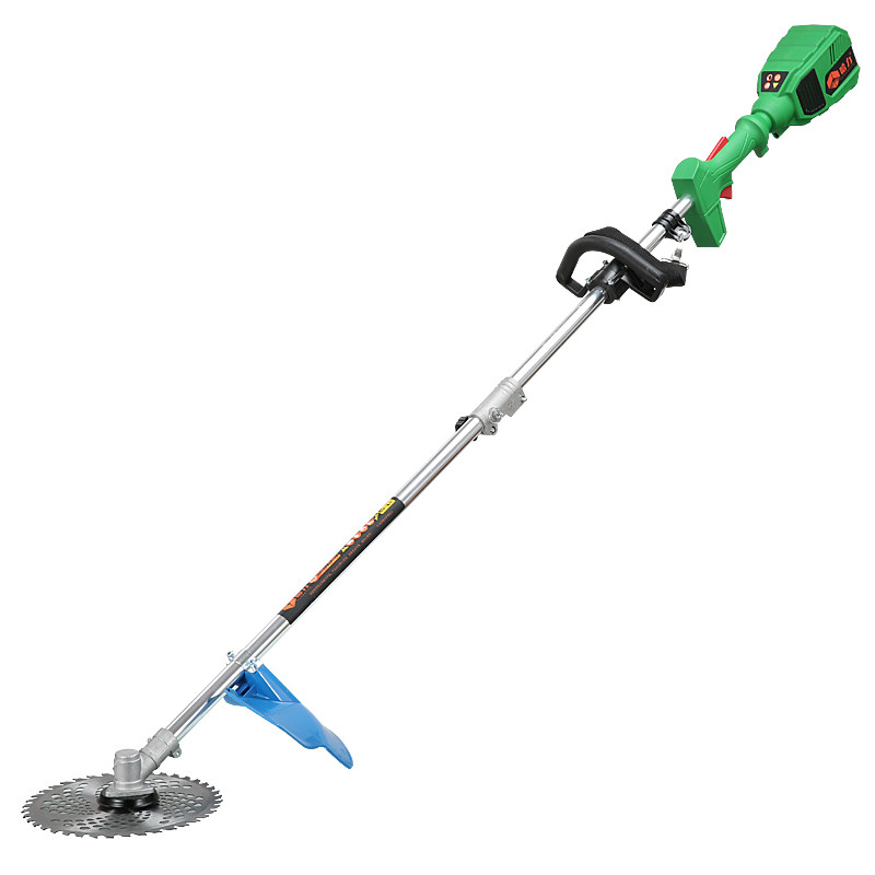 哈力无刷锂电充电式电动割草机可拆式割灌机多功能家用小型除草机