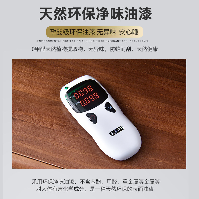 全实木床头柜简约现代迷你小型松木床边柜卧室免安装储物柜北欧风