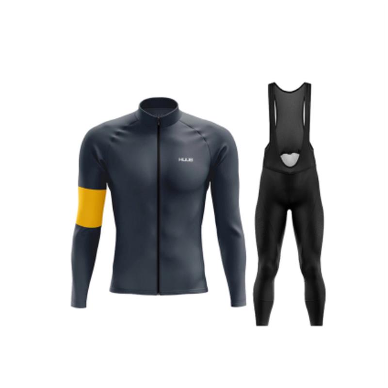 HUUB系列夏季长袖骑行服男透气速干公路车自行车山地车竞技赛上衣